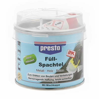 Presto Rot Füllspachtel 250 G - Image 5