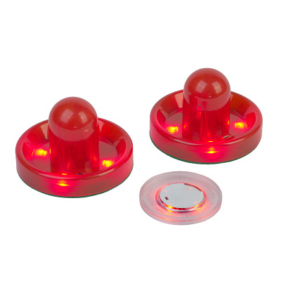 Carromco Airhockey Zubehör-Set LED, Rot