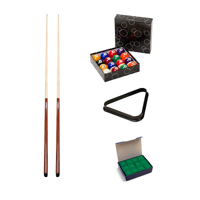Stradivari Billard Zubehör-Set "Einsteiger", Grün