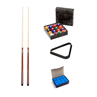 Stradivari Billard Zubehör-Set "Einsteiger", Blau