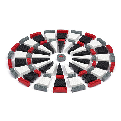 Thumbnail - Kings Dart Dart-Segmente-Set "Dartworld A1"