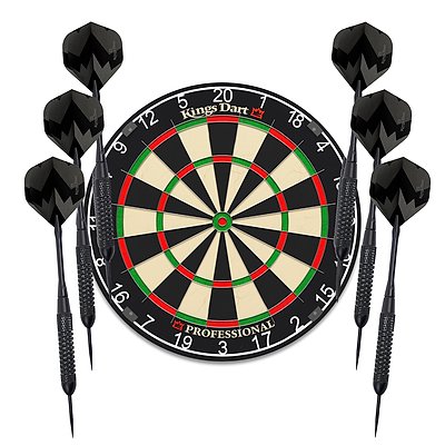 Kings Dart Dart-Set "First", Professional (Metallring)