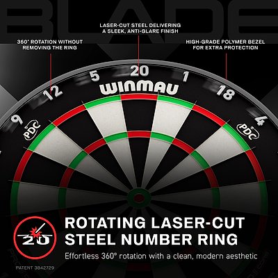 Winmau Steeldartscheibe 