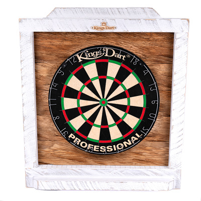 Kings Dart Dart-Auffangfeld "Pine", White-Vintage