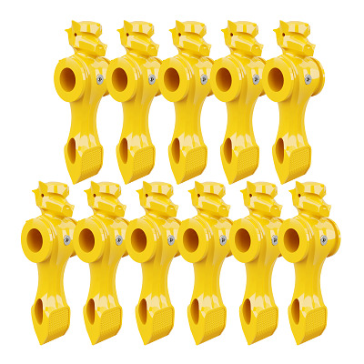Sportime Kickerfigur "Dragon", Yellow Dragon, 11er Team inkl. Schrauben und Muttern