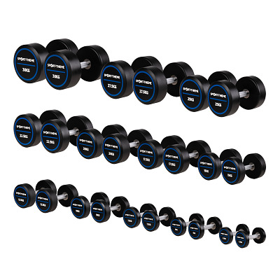 Sport-Thieme Kompakthantel-Set "PU Pro", 2,5-30 kg