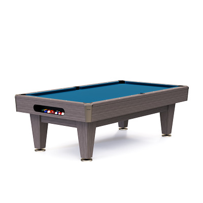 Thumbnail - Stradivari Billardtisch "Nero Edition mit Aramithkugeln", 8 ft, Blau
