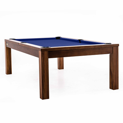Stradivari Billardtisch "Ambiente II", EuroSpeed, Blau, 7 ft (Spielfeld 198x99 cm)