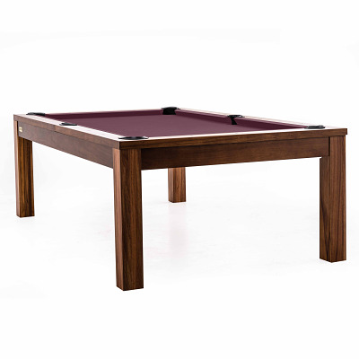 Stradivari Billardtisch "Ambiente II", Simonis 860, Wine, 7 ft (Spielfeld 198x99 cm)