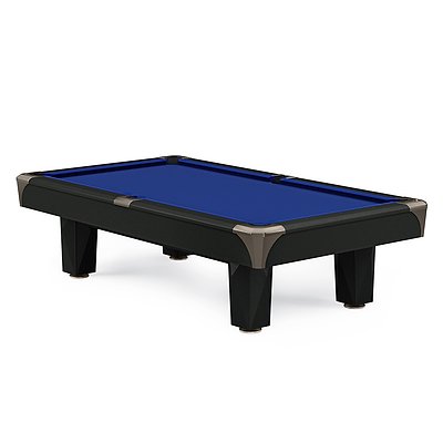 Stradivari Billardtisch "Master", Marine-Blue, Simonis 860, 8 ft (Spielfeld 224x112 cm)