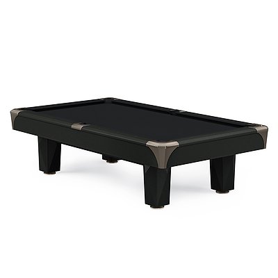 Stradivari Billardtisch "Master", Simonis 860, Black, 8 ft (Spielfeld 224x112 cm)
