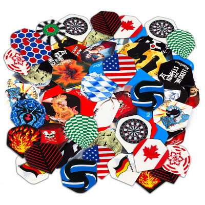 Thumbnail - Kings Dart Dart Flights-Set HD 100 "Mix"
