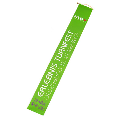 Thumbnail - Fahnenband "Einseitig farbig bedruckt"