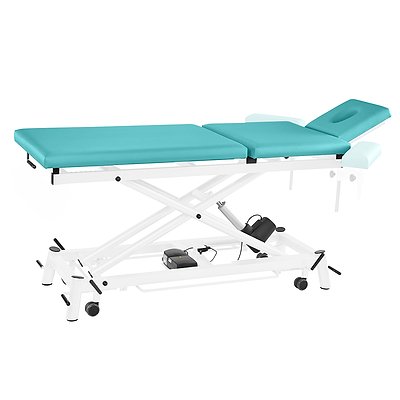 Pader Medi Tech Elektrische Therapieliege "Ecofresh 3.0", 68 cm, 3-teilig, Agave, Weiß