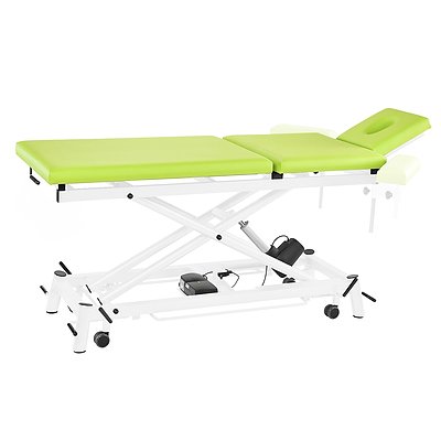 Pader Medi Tech Elektrische Therapieliege "Ecofresh 3.0", 68 cm, 3-teilig, Lindgrün, Weiß