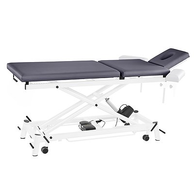 Pader Medi Tech Elektrische Therapieliege "Ecofresh 3.0", 68 cm, 3-teilig, Anthrazit, Weiß