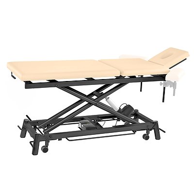 Pader Medi Tech Elektrische Therapieliege "Ecofresh 3.0", 68 cm, 3-teilig, Elfenbein, Anthrazit