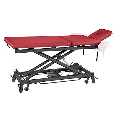 Pader Medi Tech Elektrische Therapieliege "Ecofresh 3.0", 68 cm, 3-teilig, Bordeaux, Anthrazit