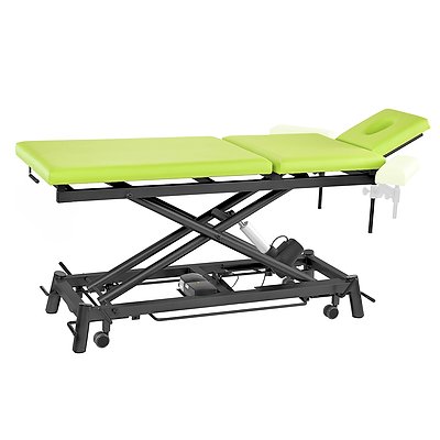 Pader Medi Tech Elektrische Therapieliege "Ecofresh 3.0", 80 cm, 3-teilig, Lindgrün, Anthrazit