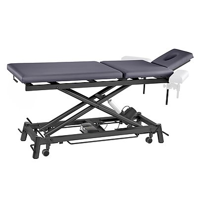 Pader Medi Tech Elektrische Therapieliege "Ecofresh 3.0", 80 cm, 3-teilig, Anthrazit, Anthrazit