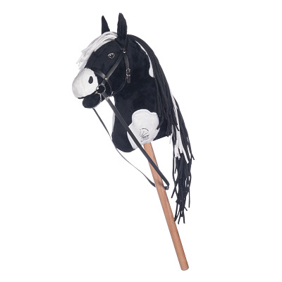 HKM Kids Hobby Horse, Schwarz-Weiß