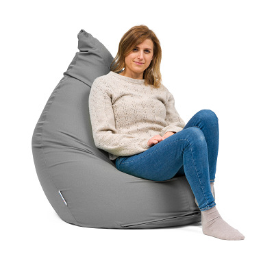 Thumbnail - Sport-Thieme Sitzsack "Comfort", Grau, 70x130 cm