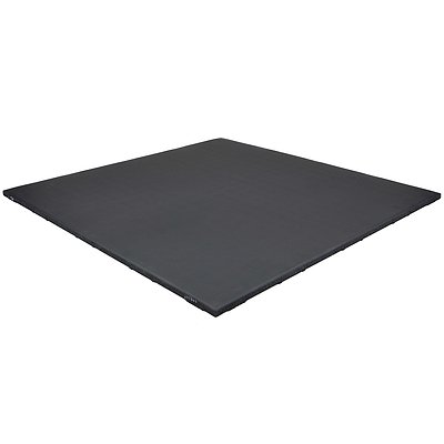 Sport-Thieme Sportboden "Connect", Mittelstück, Pure Black, 100x100x2 cm
