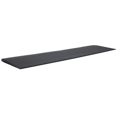 Sport-Thieme Sportboden "Connect", Randstück, Pure Black, 100x25x2 cm