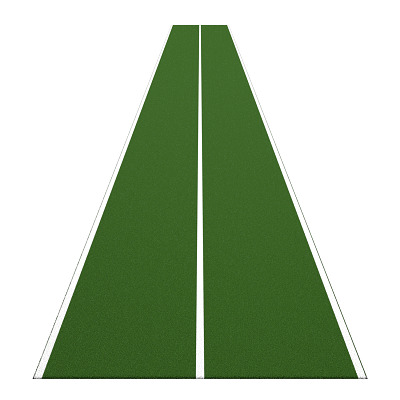 Thumbnail - Sport-Thieme Sprintbahn "Uni Sprint", Grün, 2x10 m
