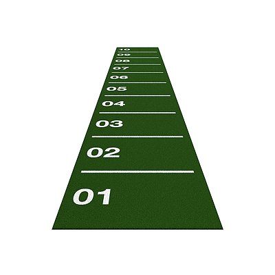 Sport-Thieme Sprintbahn "Core", Grün, 1,5x10 m