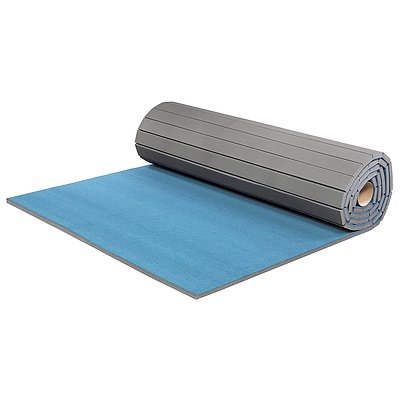 Sport-Thieme Rollmatte "Innovativ Pro", 12x2 m, Hellblau