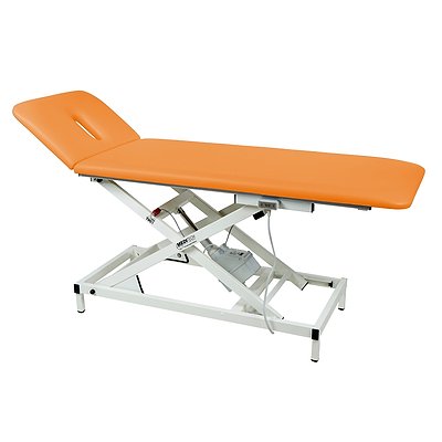 Meditech Elektrische Therapieliege "Vario Nr. 1", 2-teilig, Apricot, 65 cm