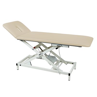 Meditech Elektrische Therapieliege "Vario Nr. 1", 2-teilig, Creme, 80 cm