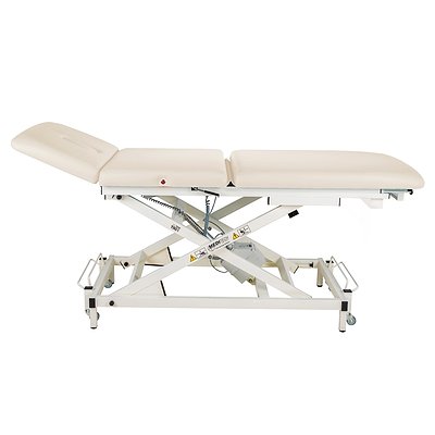 Meditech Elektrische Therapieliege "Vario Nr. 1", 3-teilig, Creme, 80 cm