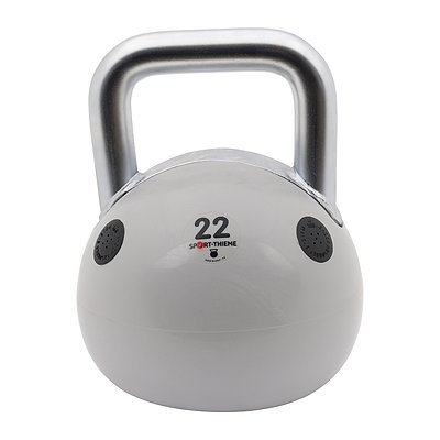 Sport-Thieme Kettlebell "Soft", Grau, 22 kg