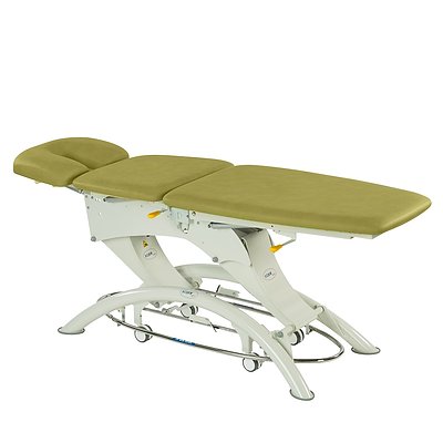 Lojer Elektrische Therapieliege "Capre F3", 3-teilig, Pistachio, 65 cm