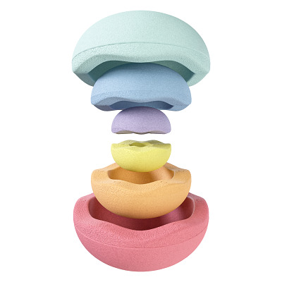 Thumbnail - Stapelstein Balanciersteine-Set "Inside Rainbow", Pastel