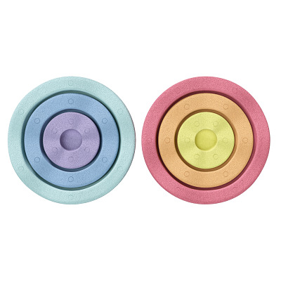 Thumbnail - Stapelstein Balanciersteine-Set "Inside Rainbow", Pastel