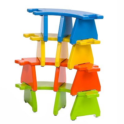 Sport-Thieme Turnbank "Puzzle", Viertelkreis-Elemente
