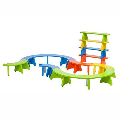 Thumbnail - Sport-Thieme Turnbank "Puzzle", Viertelkreis-Elemente