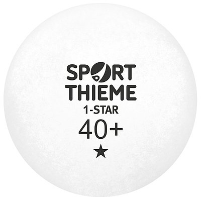 Sport-Thieme Tischtennisball "Ace", Weiß