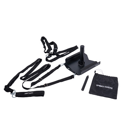 Sport-Thieme Gewichtsschlitten "Smart", Mit Gurtband-Set