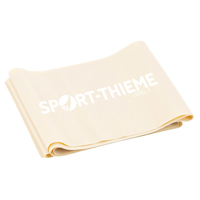Sport-Thieme Fitnessband "125", Beige, Medium, 2,5 m