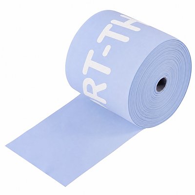 Sport-Thieme Fitnessband "125", Hellblau, Leicht, 45,5 m