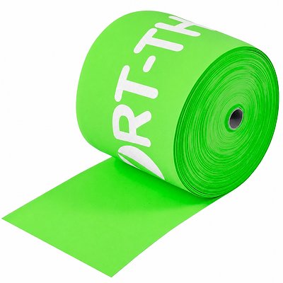 Sport-Thieme Fitnessband "125", Hellgrün, Besonders stark, 45,5 m
