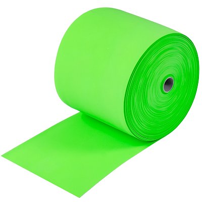 Sport-Thieme Fitnessband "125 latexfrei", Hellgrün, Besonders stark, 45,5 m