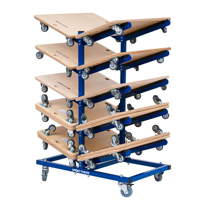 Thumbnail - Sport-Thieme Regalwagen für Rollbrett
