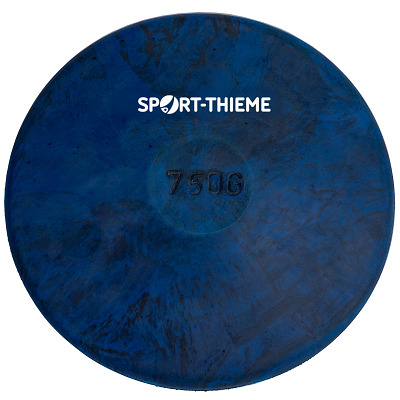 Sport-Thieme Übungsdiskus "Wave", Blau, 750 g