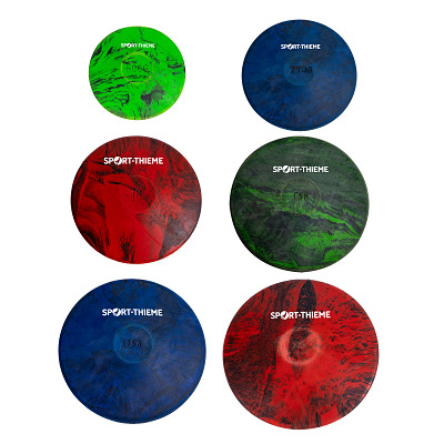 Thumbnail - Sport-Thieme Übungsdiskus "Wave", 2 kg, Rot