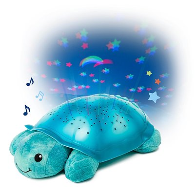 CloudB Nachtlicht "Twinkling Twilight Turtle", Aqua